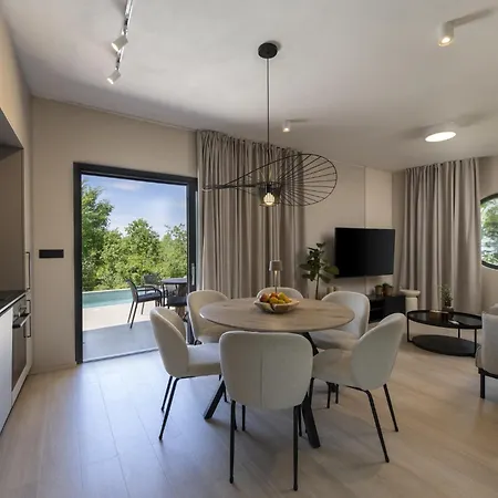 Veros For 5 People Near - Rabac With Private Pool & Kids Playground *