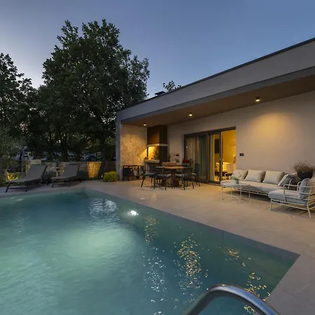 Veros For 5 People Near - Rabac With Private Pool & Kids Playground *